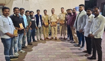 कोंढवा पोलिसांचे उत्कृष्ट कामगिरीबद्दल पत्रकारांच्या वतीने सन्मान… कोंढवा पोलिसांचे उत्कृष्ट कामगिरीबद्दल पत्रकारांच्या वतीने सन्मान…