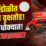 ‘निसर्ग वाचवा, गाव वाचवा’ तोंडोळीत अवैध वृक्षतोडीविरोधात तरुणांचा एल्गार