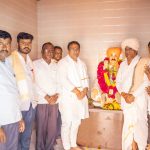 कवडगाव खेडकर वस्ती येथे संत भगवानबाबा मूर्ती प्राणप्रतिष्ठा सोहळा उत्साहात संपन्न