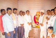 कवडगाव खेडकर वस्ती येथे संत भगवानबाबा मूर्ती प्राणप्रतिष्ठा सोहळा उत्साहात संपन्न
