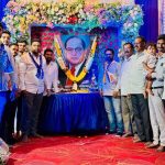 दौंडमध्ये डॉ. बाबासाहेब आंबेडकर जयंती उत्साहात साजरी; अन्नदान व विद्यार्थ्यांना शैक्षणिक साहित्य वाटप