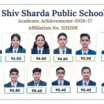 शिव शारदा पब्लिक स्कूलचा सीबीएसईमध्ये शंभर टक्के निकाल