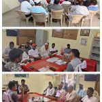 ईद-उल-अजहा निमित्त सिरोंचा पोलीस स्टेशनमध्ये शांतता व कायदा सुव्यवस्थेबाबत बैठक