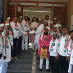 लोणार तालुका व शहर काँग्रेस कमिटीच्या वतीने निषेध करून निवेदन देण्यात आले