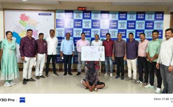 पाच वर्षापासून फरार असलेला अट्टल घरफोडी करणारा गुन्हेगार अटक