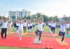 शिरपूरमध्ये आंतरराष्ट्रीय योग दिन उत्साहात साजरा; हजारो योगप्रेमींचा उत्स्फूर्त सहभाग