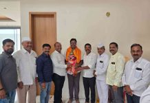 निफाड तालुक्याचे शान, नव्यानिर्वाचित आमदार निफाडचे भूमिपुत्र गोकुळ भाऊ गीते यांचा करंजगावात भव्य सत्कार