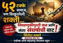 ५२ टक्के समाज, पण विखुरलेली शक्ती… निवडणुकीपुरती जात आणि नंतर संघर्षाची वाट!