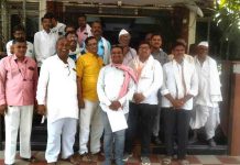 परळी–गंगाखेड बाह्यवळण नवीन रेल्वेमार्ग प्रकल्पग्रस्त शेतकरी व नागरिकांचे विभागीय प्रबंधक दक्षिण मध्य रेल्वे, नांदेड याना निवेदन