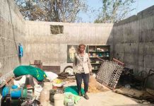 महरखेड शिवारात चक्रीवादळ व मुसळधार पावसाचा तडाखा लाखो रुपयाचे नुस्कान.