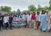 हजरत मोहम्मद पैगंबर यांच्यावरील कथित आक्षेपार्ह वक्तव्याच्या निषेधार्थ मुस्लिम समाजाचे निवेदन; कठोर कारवाईची मागणी.