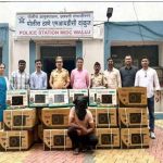 गोदाम फोडून २.८८ लाखांच्या १४४ इंडक्शन शेगड्या लंपास; अवघ्या काही दिवसांत आरोपी जेरबंद, MIDC वाळूज पोलिसांची धडाकेबाज कारवाई