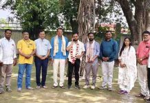 व्हॉइस ऑफ मीडियाचे जिल्हा उपाध्यक्ष मुशीर खान कोटकर, पत्रकार बबनराव नागरे व नंदकिशोर देशमुख यांचा वाढदिवसानिमित्त सत्कार.