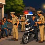 दौंड शहरात सार्वजनिक ठिकाणी मद्यपान; दारू पिऊन वाहन चालविणाऱ्यांवर पोलिसांची धडक कारवाई