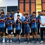 क्रीडा विभागातर्फे संचालक बाबासो रोहित रंधे यांचा वाढदिवस जल्लोषात साजरा,खेळाडूंना गणवेश वाटप