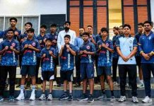 क्रीडा विभागातर्फे संचालक बाबासो रोहित रंधे यांचा वाढदिवस जल्लोषात साजरा,खेळाडूंना गणवेश वाटप